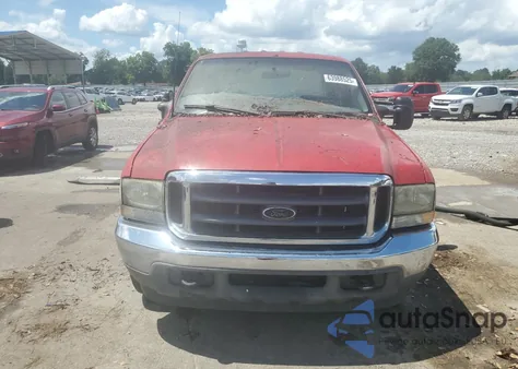 2002 Ford F250 Super Duty from USA, damaged, VIN 1FTNW20L92ED55166